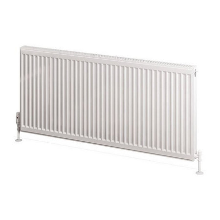 25.0056 Eastbrook Type 11 600 x 1300mm Compact Panel Radiator Gloss White Cut Out