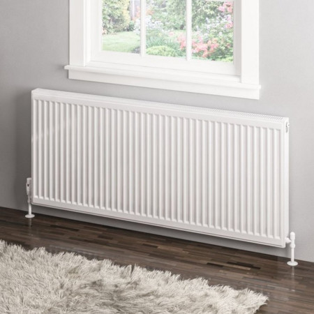 Eastbrook Type 11 600 x 1400mm Compact Panel Radiator Gloss White