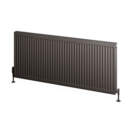 25.0067 Eastbrook Type 11 600 x 1400mm Compact Panel Radiator Matt Anthracite Cutout