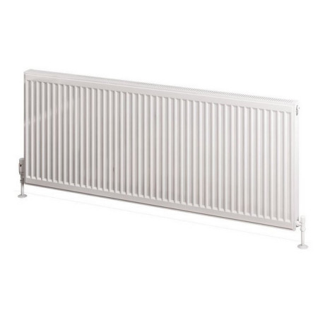 25.0058 Eastbrook Type 11 600 x 1500mm Compact Panel Radiator Gloss White Cut Out