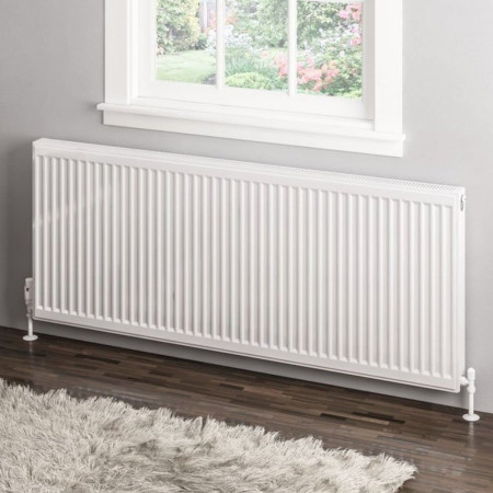 Eastbrook Type 11 600 x 1500mm Compact Panel Radiator Gloss White