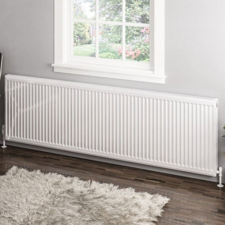 Eastbrook Type 11 600 x 2000mm Compact Panel Radiator Gloss White