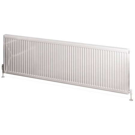 25.0061 Eastbrook Type 11 600 x 2000mm Compact Panel Radiator Gloss White Cut Out