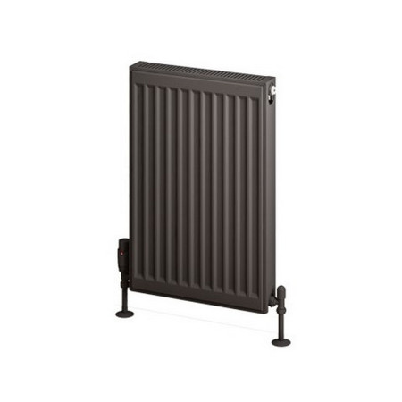 25.0062 Eastbrook Type 11 600 x 400mm Compact Panel Radiator Matt Anthracite Cutout