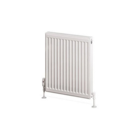 25.0048 Eastbrook Type 11 600 x 500mm Compact Panel Radiator Gloss White Cut Out