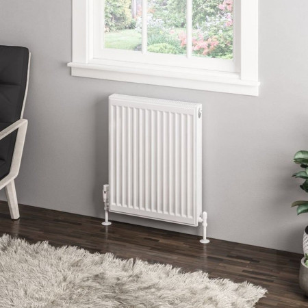 Eastbrook Type 11 600 x 500mm Compact Panel Radiator Gloss White