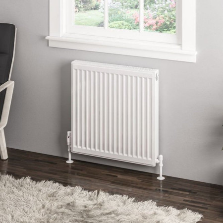 Eastbrook Type 11 600 x 600mm Compact Panel Radiator Gloss White