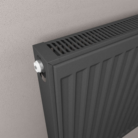 25.0122 Eastbrook Type 21 600 x 1000mm Compact Panel Radiator Matt Anthracite