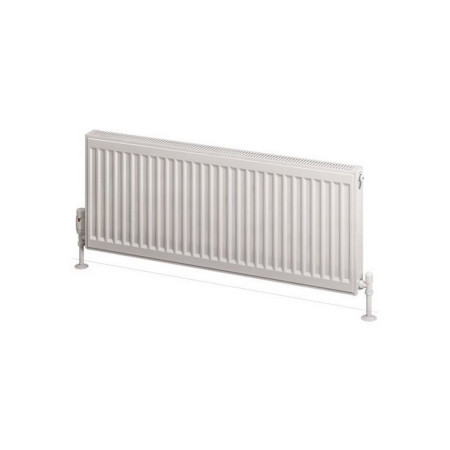 25.0084 Eastbrook Type 21 400 x 1000mm Compact Panel Radiator Gloss White Cut Out