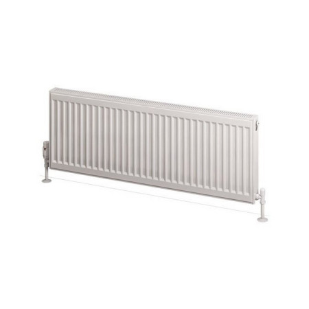 25.0085 Eastbrook Type 21 400 x 1100mm Compact Panel Radiator Gloss White Cut Out