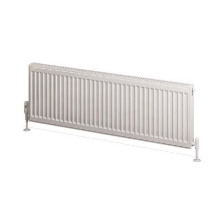 25.0086 Eastbrook Type 21 400 x 1200mm Compact Panel Radiator Gloss White Cut Out
