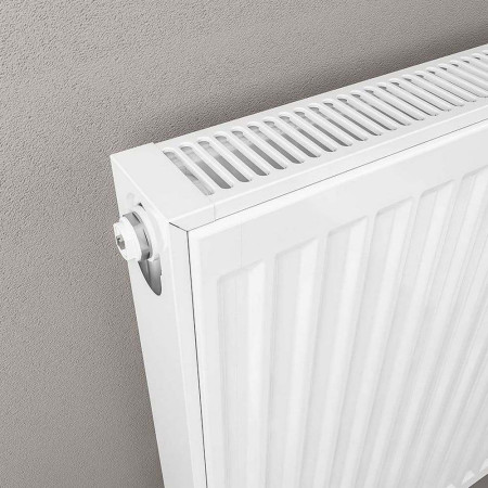 25.0095 Eastbrook Type 21 500 x 800mm Compact Panel Radiator Gloss White Lifestyle