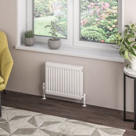 Eastbrook Type 21 400 x 500mm Compact Panel Radiator Gloss White