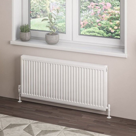 Eastbrook Type 21 500 x 1100mm Compact Panel Radiator Gloss White