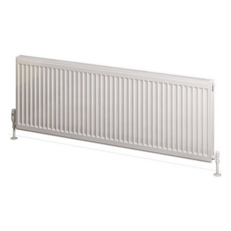 25.0100 Eastbrook Type 21 500 x 1400mm Compact Panel Radiator Gloss White Cut Out
