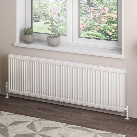 Eastbrook Type 21 500 x 1600mm Compact Panel Radiator Gloss White