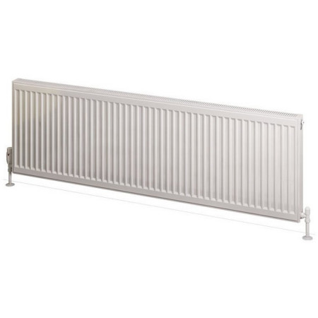 25.0101 Eastbrook Type 21 500 x 1600mm Compact Panel Radiator Gloss White Cut Out
