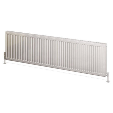 25.0102 Eastbrook Type 21 500 x 1800mm Compact Panel Radiator Gloss White Cut Out