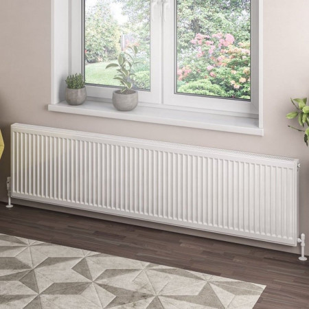 Eastbrook Type 21 500 x 2000mm Compact Panel Radiator Gloss White