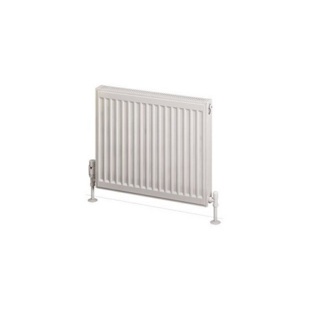 25.0093 Eastbrook Type 21 500 x 600mm Compact Panel Radiator Gloss White Cut Out
