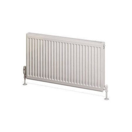 25.0096 Eastbrook Type 21 500 x 900mm Compact Panel Radiator Gloss White Cut Out