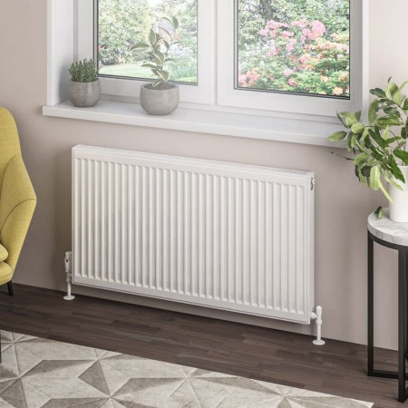 Eastbrook Type 21 600 x 1100mm Compact Panel Radiator Gloss White