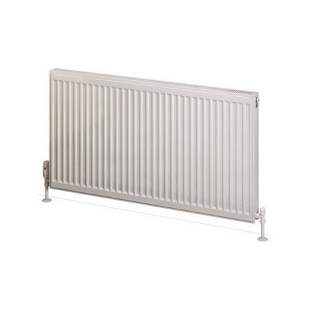 25.0111 Eastbrook Type 21 600 x 1100mm Compact Panel Radiator Gloss White Cut Out