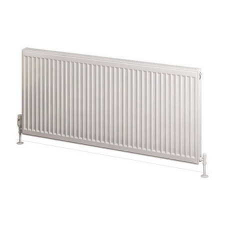 25.0113 Eastbrook Type 21 600 x 1300mm Compact Panel Radiator Gloss White Cut Out
