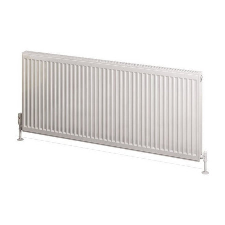25.0114 Eastbrook Type 21 600 x 1400mm Compact Panel Radiator Gloss White Cut Out