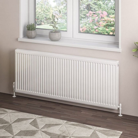 Eastbrook Type 21 600 x 1500mm Compact Panel Radiator Gloss White