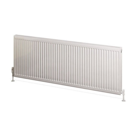 25.0116 Eastbrook Type 21 600 x 1600mm Compact Panel Radiator Gloss White Close Up