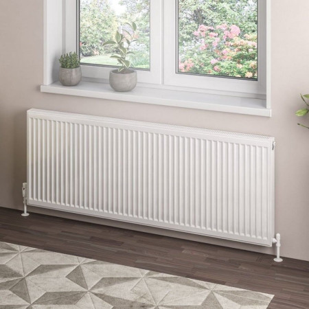 Eastbrook Type 21 600 x 1600mm Compact Panel Radiator Gloss White