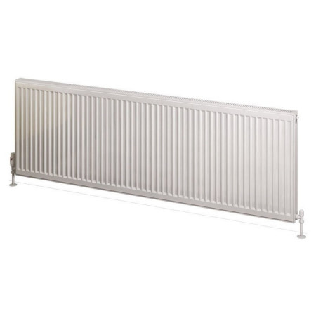 25.0117 Eastbrook Type 21 600 x 1800mm Compact Panel Radiator Gloss White Cut Out