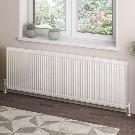Eastbrook Type 21 600 x 1800mm Compact Panel Radiator Gloss White