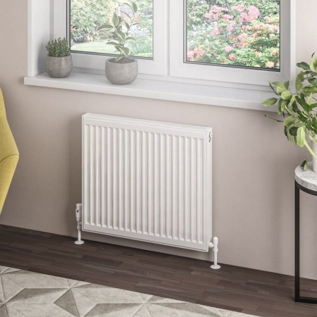 Eastbrook Type 21 600 x 700mm Compact Panel Radiator Gloss White