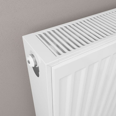 25.0142 Eastbrook Type 22 300 x 2000mm Compact Panel Radiator Gloss White Lifestyle