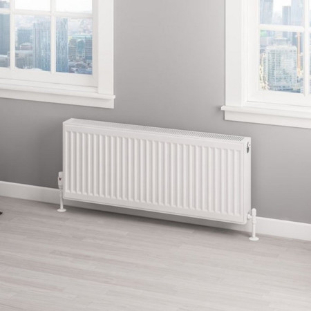 Eastbrook Type 22 400 x 1000mm Compact Panel Radiator Gloss White