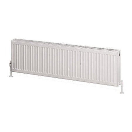 25.0152 Eastbrook Type 22 400 x 1400mm Compact Panel Radiator Gloss White Cut Out