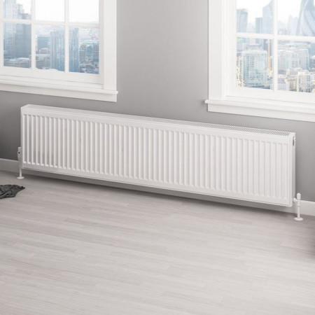 Eastbrook Type 22 400 x 1800mm Compact Panel Radiator Gloss White