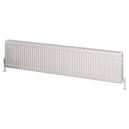 25.0154 Eastbrook Type 22 400 x 1800mm Compact Panel Radiator Gloss White Cut Out