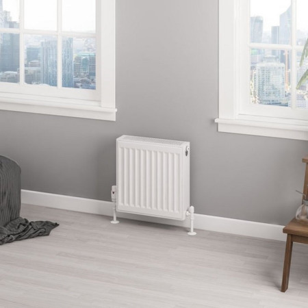 Eastbrook Type 22 400 x 400mm Compact Panel Radiator Gloss White