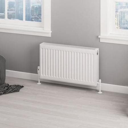 Eastbrook Type 22 400 x 700mm Compact Panel Radiator Gloss White
