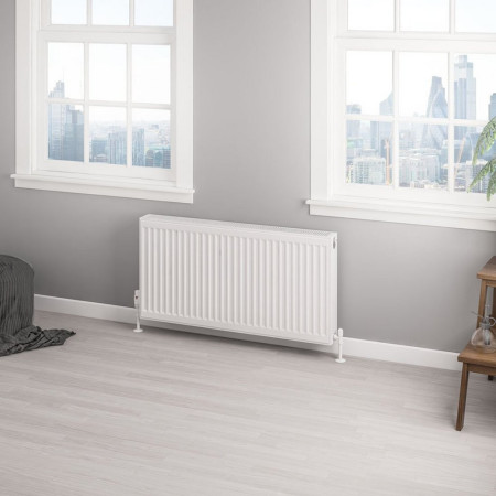 Eastbrook Type 22 500 x 1000mm Compact Panel Radiator Gloss White