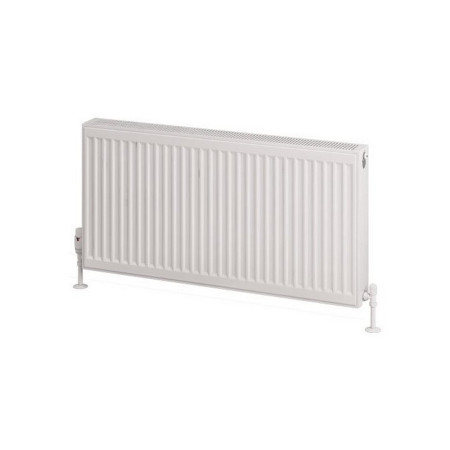 25.0162 Eastbrook Type 22 500 x 1000mm Compact Panel Radiator Gloss White Cut Out