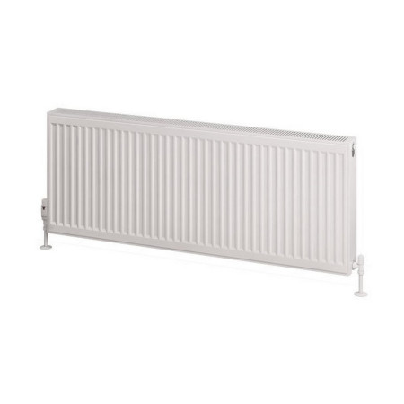 25.0165 Eastbrook Type 22 500 x 1300mm Compact Panel Radiator Gloss White Cut Out