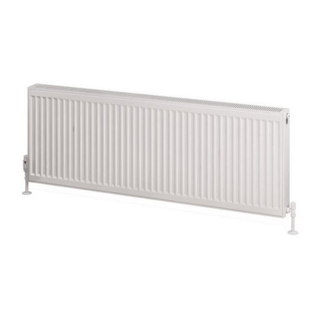 25.0166 Eastbrook Type 22 500 x 1400mm Compact Panel Radiator Gloss White Cut Out