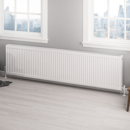Eastbrook Type 22 500 x 2000mm Compact Panel Radiator Gloss White