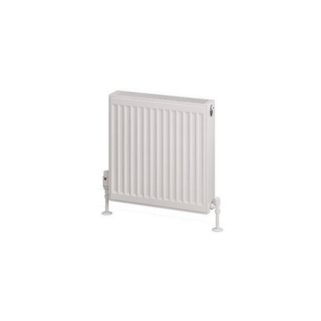 25.0157 Eastbrook Type 22 500 x 500mm Compact Panel Radiator Gloss White Cut Out