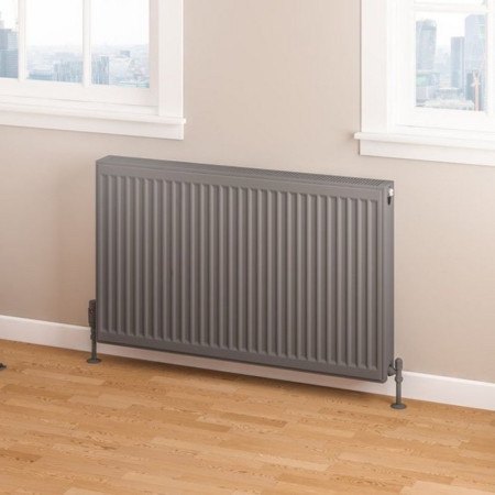 Eastbrook Type 22 600 x 1000mm Compact Panel Radiator Matt Anthracite
