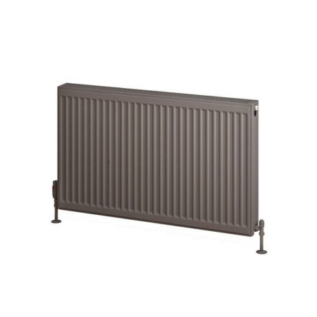 25.0189 Eastbrook Type 22 600 x 1000mm Compact Panel Radiator Matt Anthracite Cut Out